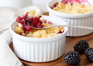 De lekkerste appel-bramen crumble