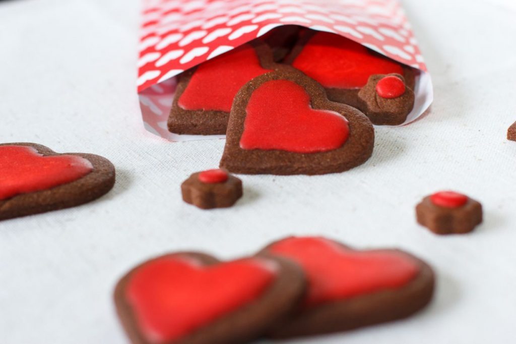 Valentijnsdag: koekjes met glazuur