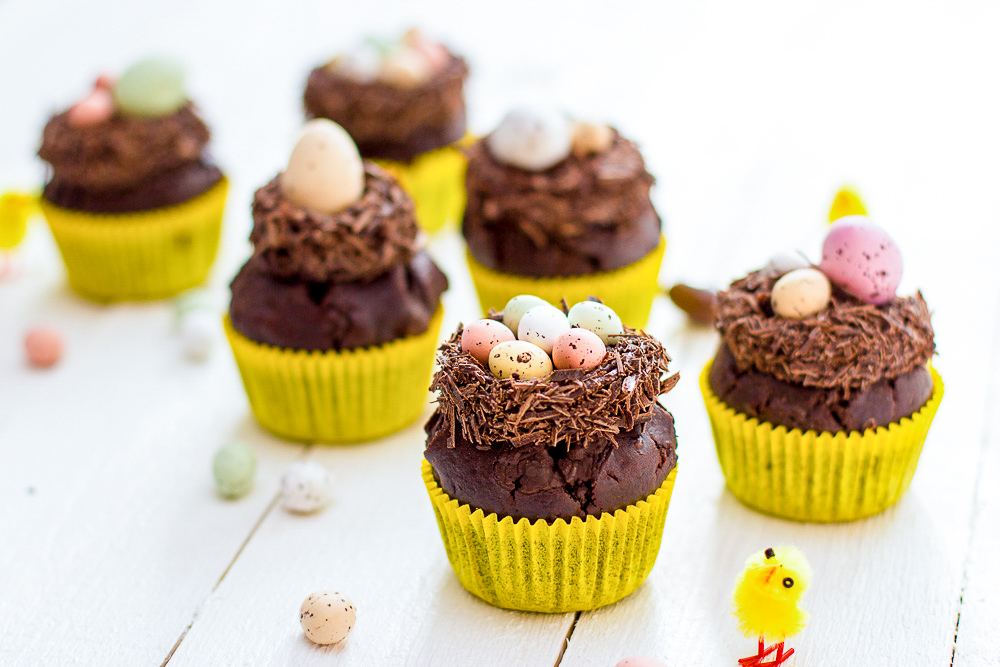 Chocolade paasmuffins