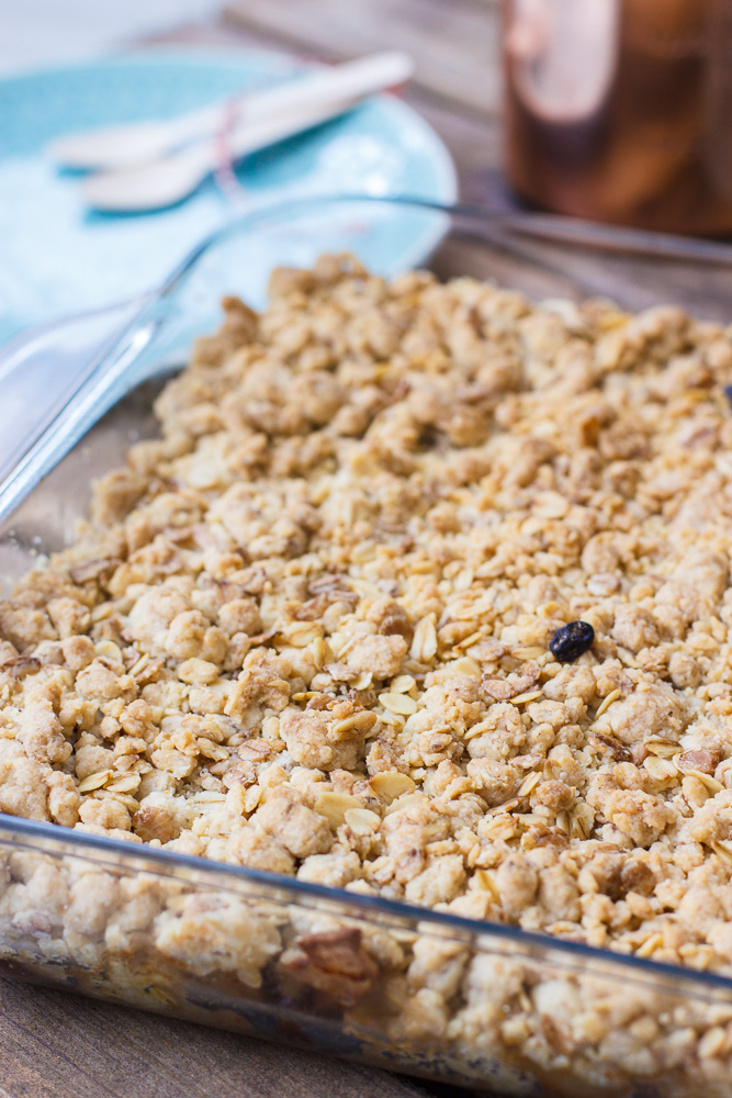 Apple crumble