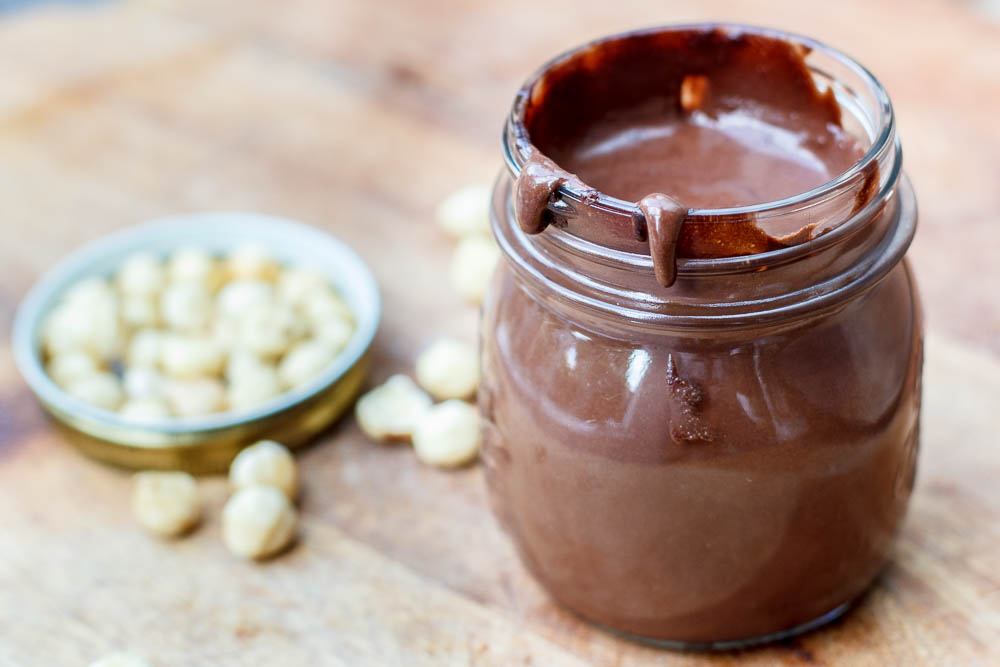 Chocolade hazelnootpasta