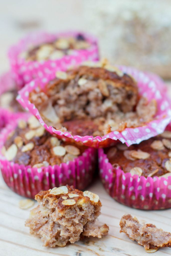 Havermout ontbijtmuffins