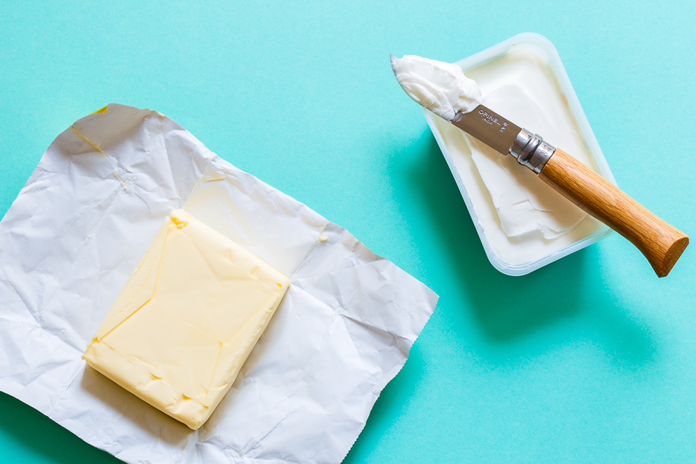 Wat is het verschil tussen margarine en (room)boter?