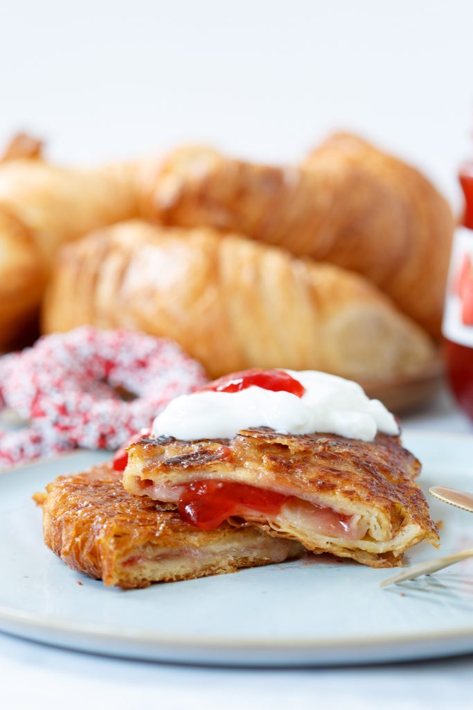 French toast croissants