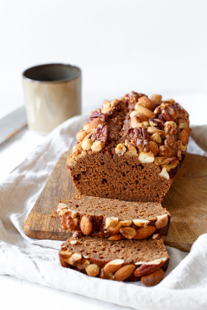 Glutenvrije gezonde ontbijtkoek