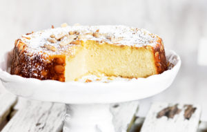 Italiaanse ricotta cheesecake met marsepein
