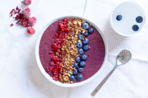 Açai bowl (met açai poeder)