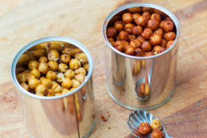 Kikkererwten roosteren