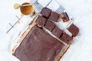 Onweerstaanbare dulce de leche brownies