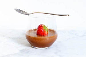BBQ toetje: gerookte chocolademousse