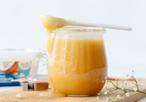 Vegan salted caramel (karamelsaus)