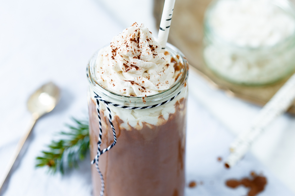 Chocolademelk met rum