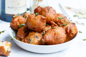 Hartige Italiaanse oliebol (lactosevrij en vega)