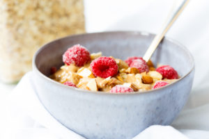 Suikervrije noten-havermoutpap