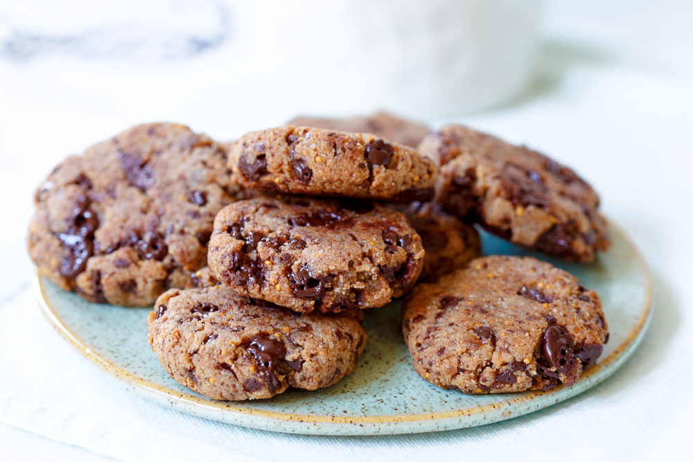 Spiksplinternieuw Suikervrije chocolate chip koekjes - Zoetrecepten YV-01