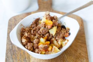 Gezonde appel crumble (suikervrij!)
