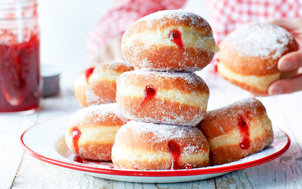 Klassieke Berliner bollen