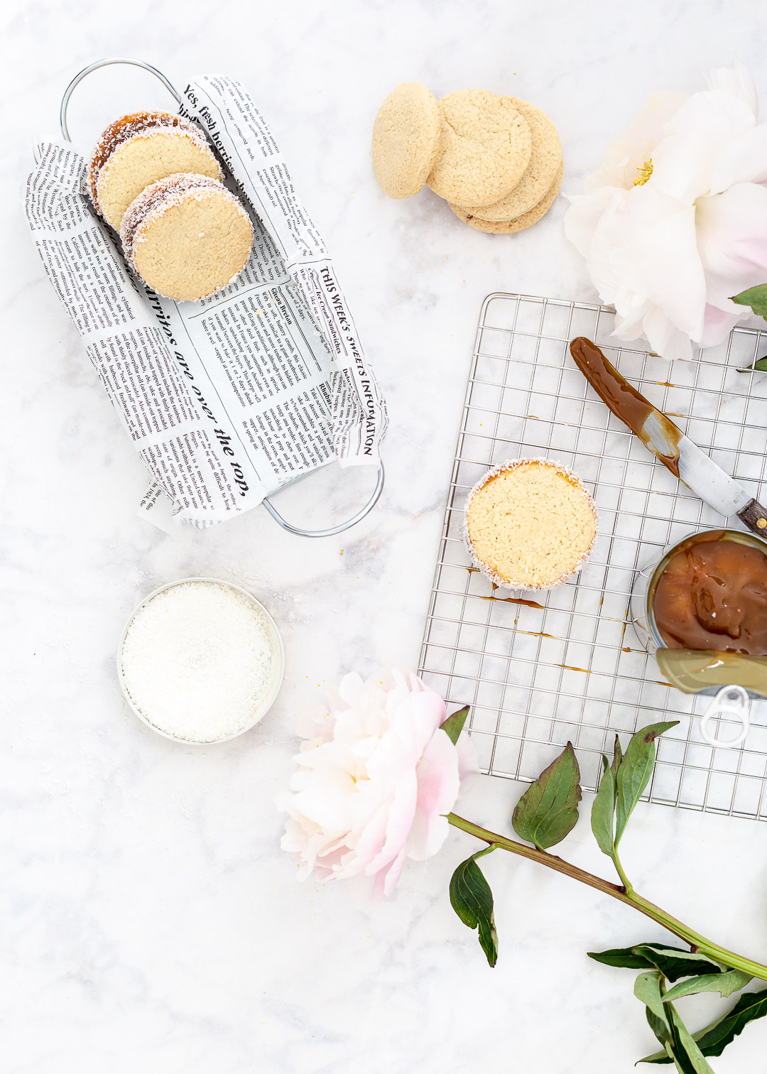 Alfajores koekjes van Máxima 