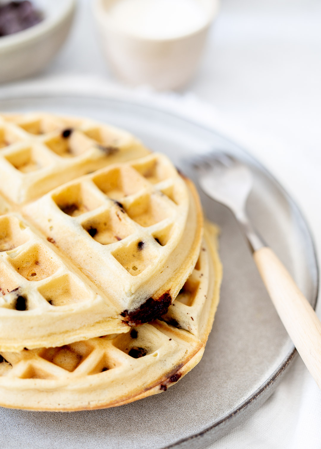 chocolate chip wafels