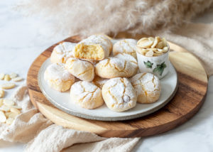 Ricciarelli (zachte Italiaanse amandelkoekjes)