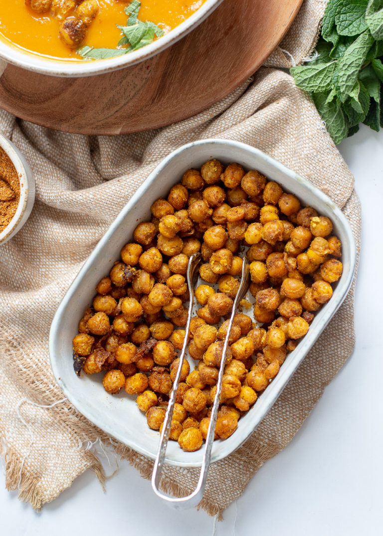 Geroosterde kikkererwten (oven en airfryer) Zoetrecepten