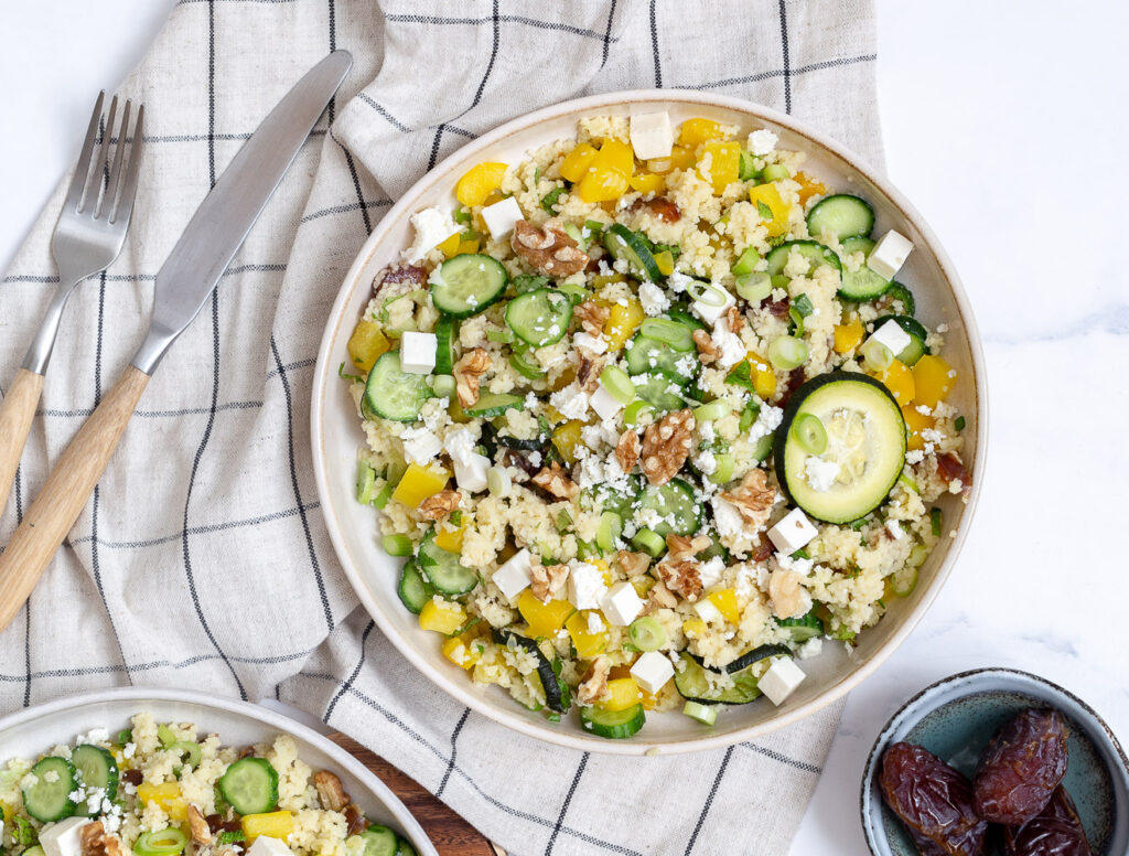 Couscous salade met feta