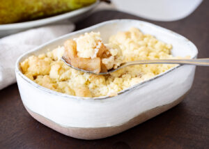 Heerlijke appel peren crumble maken