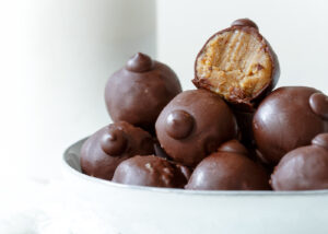 Glutenvrije cookie dough bonbons