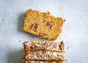 Hartig pompoenbrood (pompoencake)