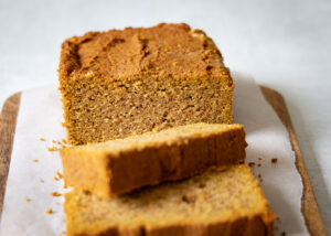 Gezonde pompoencake (pompoenbrood)
