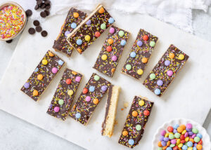 Traktatie koekjes met Smarties