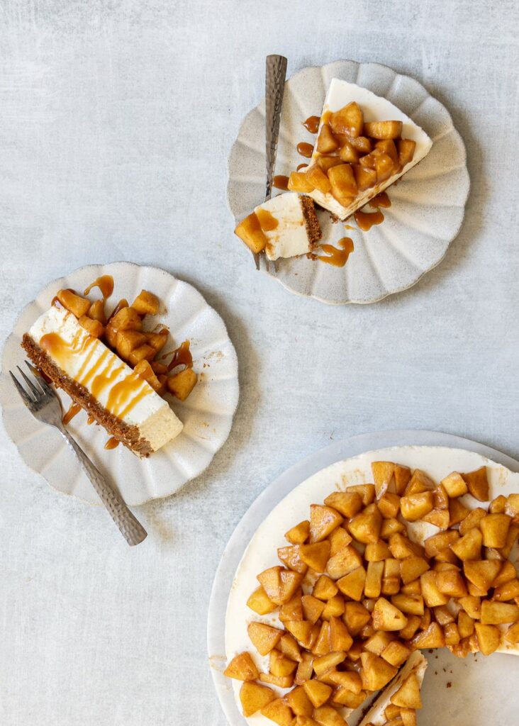 Appel yoghurt taart