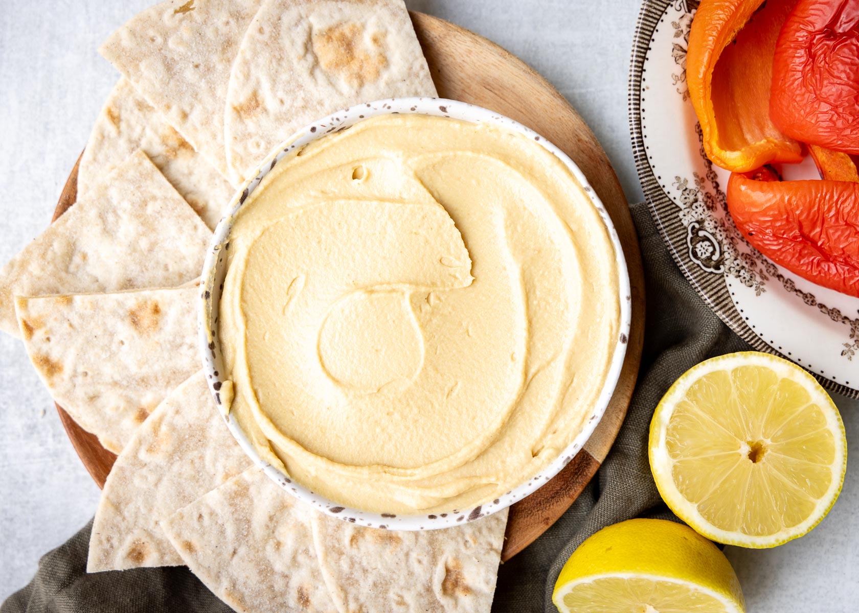 Hummus zonder tahin